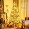Pre-lit Snow Flocked Hinged Christmas Tree Perfect for Festive Season Decoration